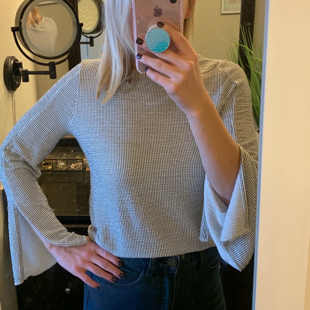 Zara Bell Steve Waffle Top